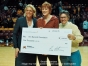 Coach Pam Borton made a $1000 donation to the Ann Bancroft Foundation at the Minnesota Gopher vs Nebraska Cornhuskers "Burst the Barn" night at Williams Arena.
Pictured l-r
Pam Borton
Coach, Women's Basketball U of M
Joanne Grobe
Ann Bancroft Foundation
Ann Bancroft
Ann Bancroft Foundation